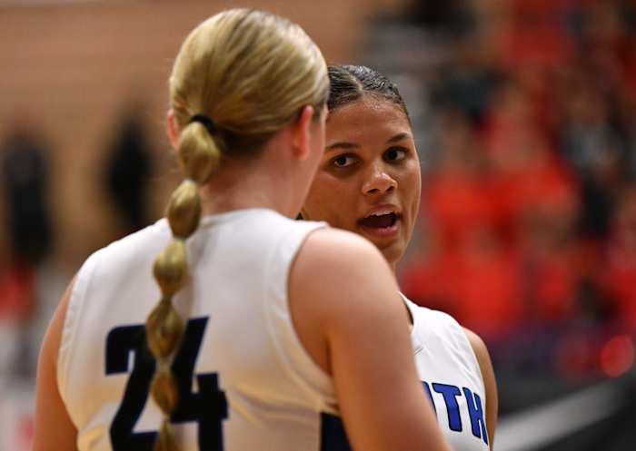 South Medford Clackamas 6A Oregon girls basketball final Taylor Balkom 50